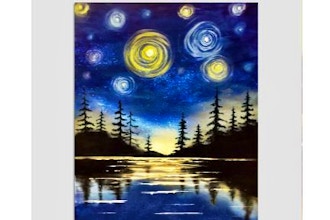 Paint Nite: Starry Lake